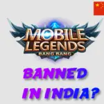 Mobile Legends : Bang Bang Banned In India