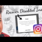 Recover Disabled Instagram Account