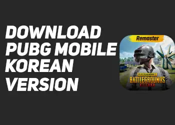 PUBG Mobile KR Version Free Download! 2020 New PUBGM!