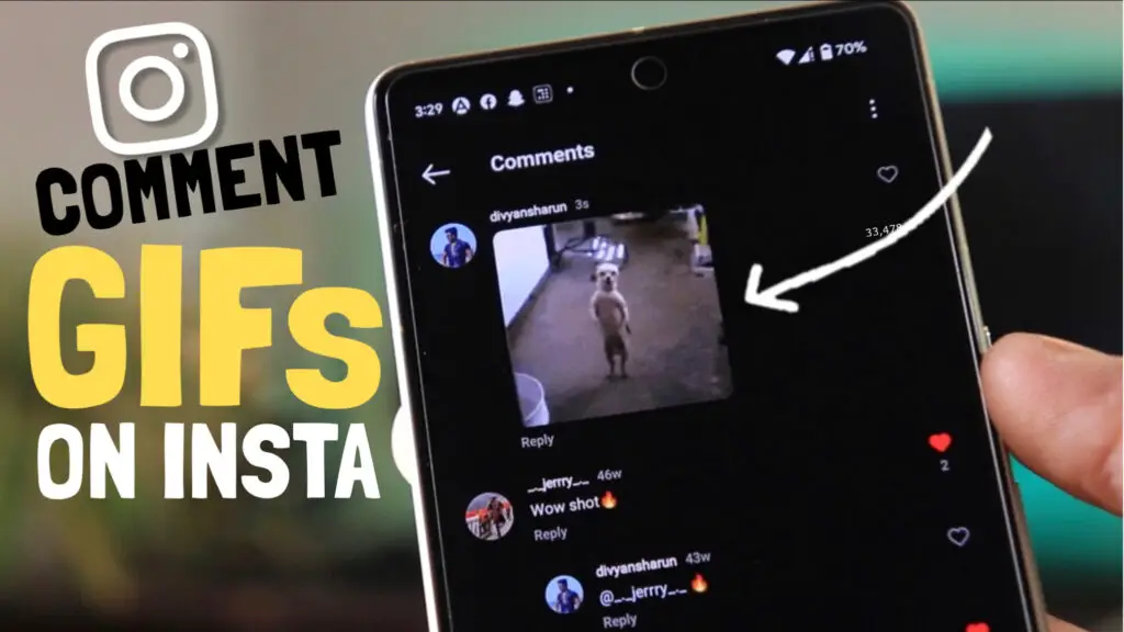 How to Comment With GIFs on Instagram ?