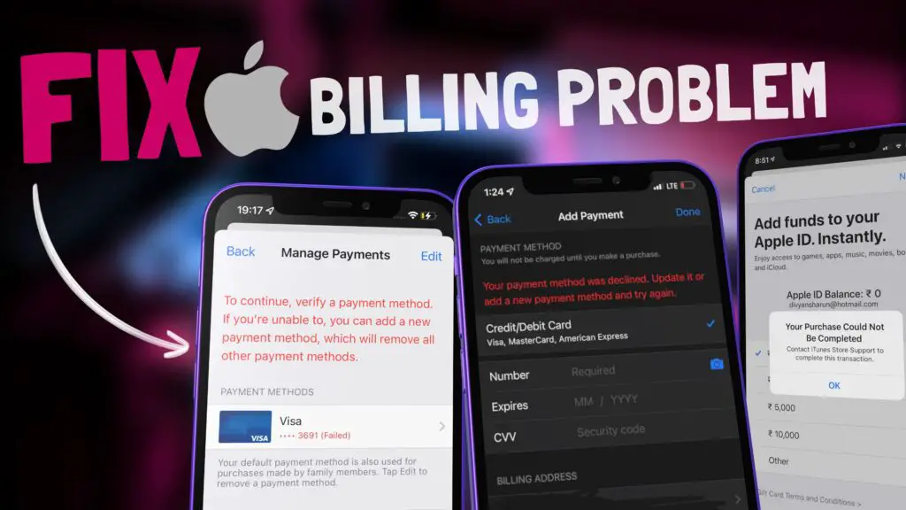 How to Fix Payment Method Declined or Unable to Download Apps on iPhone: Step-by-Step Guide